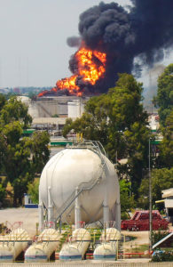 Workers injured by a large chemical plant explosion search for help from help from Junell & Associates in Houston, Texas