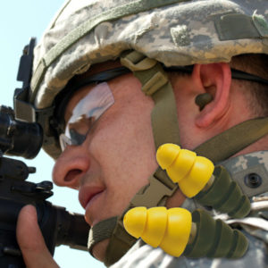 Military member suffering hearing loss due to 3M combat earplug file lawsuit with Junell & Associates, PLLC Houston Texas.